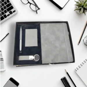 4 in 1 Corporate Gift Set for Client - Gray