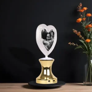 Brother's Heart-Shaped LED Frame