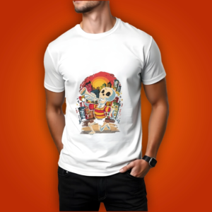 Singer Skeleton Cool Tshirt