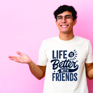 Men's Custom Friend T-Shirt