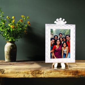LED Rectangular Photo Frame For Best Wishes