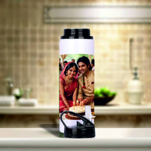 Personalised Water Bottle For Anniversary