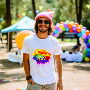 Holi Special Customized T-Shirt for Men